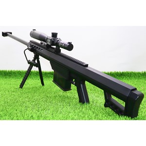 تفنگ اسباب‌ بازی شارژی تیر ژله‌ ای اسنایپر با گلنگدن متحرک و دوربین مدل HD712E_تفنگ اسباب بازی