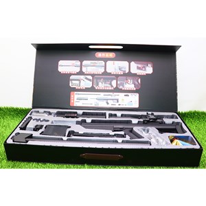 تفنگ اسباب‌ بازی شارژی تیر ژله‌ ای اسنایپر با گلنگدن متحرک و دوربین مدل HD712E_تفنگ اسباب بازی