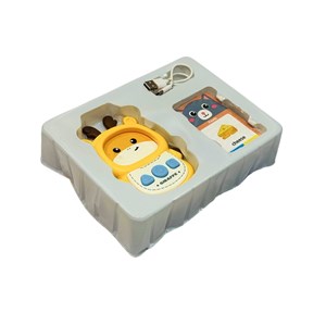 فلش کارت صوتی آموزشی با 112 کارت دو طرفه انگلیسی طرح گوزن مدل Smart Cartoon Card Reader 8804_بازی فکری