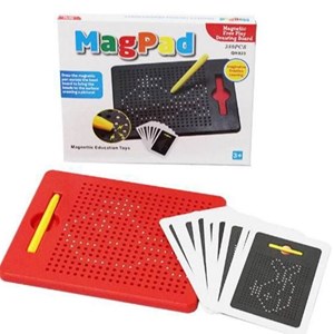 تخته نقاشی 380 قطعه مغناطیسی پاک‌ شونده Magnetic Drawing Board 820_اسباب بازی علمی