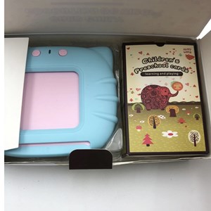 فلش کارت صوتی آموزشی با 112 کارت دو طرفه انگلیسی Happy World_بازی فکری