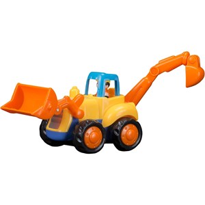 بسته دو عددی ماشین اسباب بازی تراکتور و بیل مکانیکی هولی تویز مدل Hola Toys 326_ماشین اسباب بازی