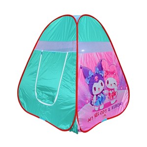 چادر بازی کودک 140 سانتی طرح کرومی و مای ملودی Kuromi & My Melody رنگ آبی_اتاق کودک