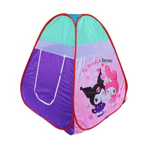 چادر بازی کودک 140 سانتی طرح کرومی و مای ملودی Kuromi & My Melody رنگ بنفش_اتاق کودک