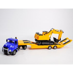 کامیون تریلی کنترلی با تریلر مقیاس 1:26 مدل Double Eagle MACK 665003_ماشین کنترلی