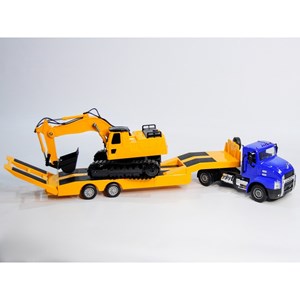 کامیون تریلی کنترلی با تریلر مقیاس 1:26 مدل Double Eagle MACK 665003_ماشین کنترلی