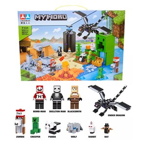 لگو ماینکرافت 565 قطعه مدل Minecraft My World 7131_لگو