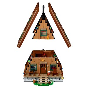 لگو کلبه چوبی مدل 92886
