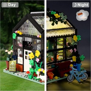 لگو کریتور گل فروشی آفتاب 551 قطعه مدل SUN FLOWER SHOP LX.A3801_لگو