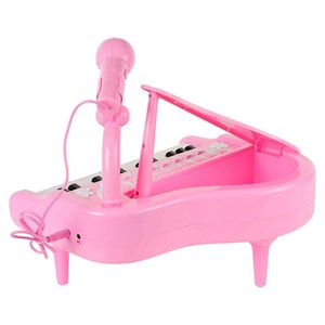 اسباب بازی پیانو آموزشی 24 کلید مدل 1505 صورتی_اسباب بازی موسیقی
