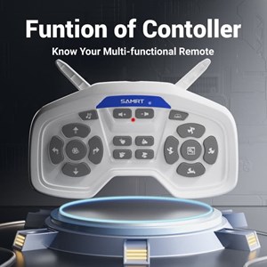 ربات سگ کنترلی رنگ سفید طلایی مدل 3010