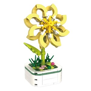 لگو گلدان گل یاس زرد مدل 19069