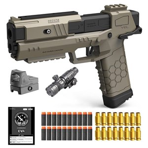 تفنگ تیر اسفنجی مدل 3309A رنگ خاکی