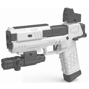 تفنگ تیر اسفنجی مدل 3309A رنگ سفید