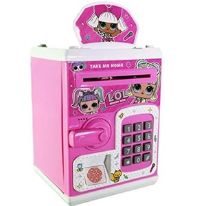 گاوصندوق اثر انگشتی رمز دار باتری خور طرح ال او ال مدل 3002