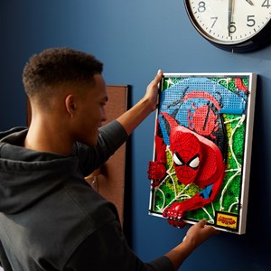 لگو مارول تابلوی مرد عنکبوتی مدل 88010