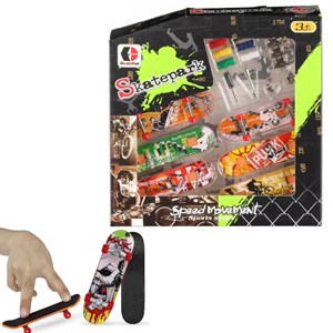 مینی اسکیت‌ بورد انگشتی مجموعه 6 عددی مدل 1812