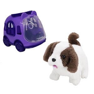 عروسک سگ کنترلی قهوه ای مدل 923V