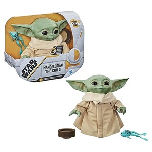 عروسک رباتیک سخنگوی بیبی یودا مدل Hasbro - Star Wars The Child Talking Plush Toy_ ربات اسباب بازی