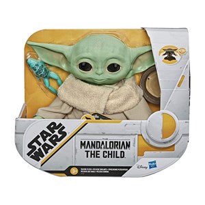عروسک رباتیک سخنگوی بیبی یودا مدل Hasbro - Star Wars The Child Talking Plush Toy_ ربات اسباب بازی