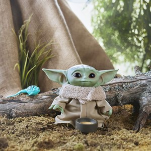 عروسک رباتیک سخنگوی بیبی یودا مدل Hasbro - Star Wars The Child Talking Plush Toy_ ربات اسباب بازی
