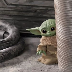 عروسک رباتیک سخنگوی بیبی یودا مدل Hasbro - Star Wars The Child Talking Plush Toy_ ربات اسباب بازی