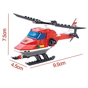 لگو هلیکوپتر آتش نشان مدل 22016