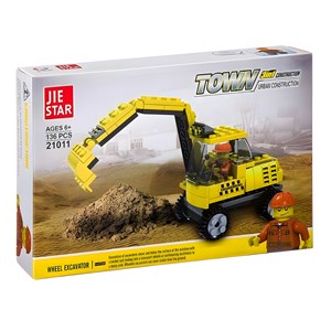 لگو ماشین راهسازی مدل 21011