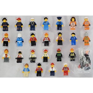 اکشن فیگور لگو مینی پلیس شهر مجموعه 24 عددی مدل City fire police minifigure 24 pcs _اکشن فیگور