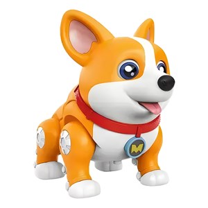 سگ رباتیک موزیکال نارنجی مدل 333