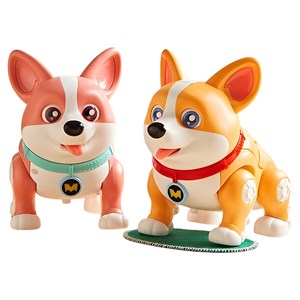 سگ رباتیک موزیکال صورتی مدل 333