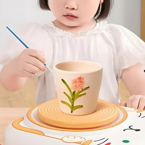 چرخ سفالگری برقی طرح گربه مدل 8813