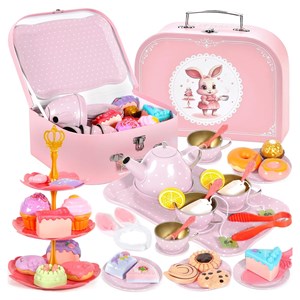 اسباب بازی ست چای خوری فلزی طرح خرگوش مدل 610