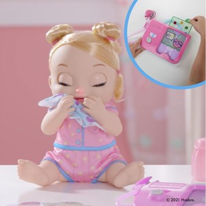عروسک رباتیک بیبی الایو مدل لولو آچو Hasbro - Baby Alive - Lulu Achoo_ربات اسباب بازی