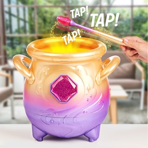 مجیک میکسیز دیگ جادویی با عروسک رباتیک سورپرایزی صورتی Magic Mixies _ربات اسباب بازی