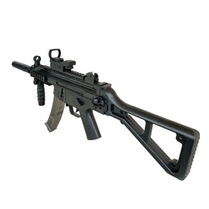 تفنگ اسباب بازی شارژی بزرگ تیر ژله ای و تیر فومی مدل MP5K Black Gel Blaster_تفنگ اسباب بازی