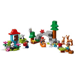 لگو دوپلو دنیای حیوانات 121 قطعه مدل Lego_ Duplo _World Animals _10907 Building Kit_لگو