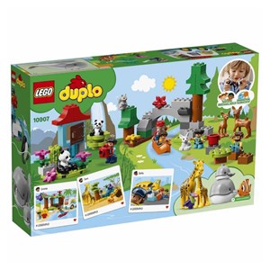 لگو دوپلو دنیای حیوانات 121 قطعه مدل Lego_ Duplo _World Animals _10907 Building Kit_لگو