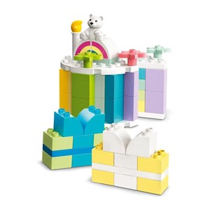 لگو دوپلو جشن تولد 200 قطعه مدل Lego Duplo_Creative Birthday Party_10958 Building Kit_لگو