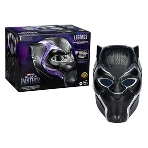 ماسک ویژه پلنگ سیاه سری Legends مدل Marvel Legends Series Black Panther Electronic Role Play Helmet _اکسسوری
