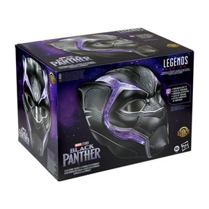 ماسک ویژه پلنگ سیاه سری Legends مدل Marvel Legends Series Black Panther Electronic Role Play Helmet _اکسسوری