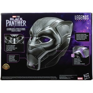 ماسک ویژه پلنگ سیاه سری Legends مدل Marvel Legends Series Black Panther Electronic Role Play Helmet _اکسسوری