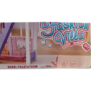 اسباب بازی خانه ویلایی باربی 2 طبقه شامل 112 قطعه به همراه لوازم و اکسسوری _اسباب بازی لوازم خانگی