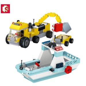 لگو کلاسیک خلاقیت 854 قطعه مدل Sembo 101402 Large Creative Brick Box_لگو