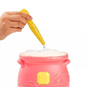 مجیک میکسیز دیگ جادویی با عروسک پولیشی سورپرایزی با جادوی آتش _اسباب بازی ربات