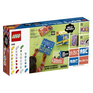 لگو داتس نامه نگاری 722 قطعه مدل Lego Dots - Lettering - 41950 Building Kit_لگو