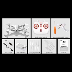 کوادکوپتر کنترلی سیما مدل Quadcopter Syma Z3_کواد کوپتر