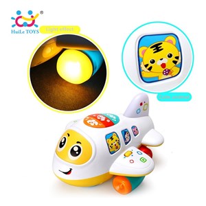 هواپیمای موزیکال هولی تویز مدل 6103 Hola Toys My First Airplane_اسباب بازی نوزادی