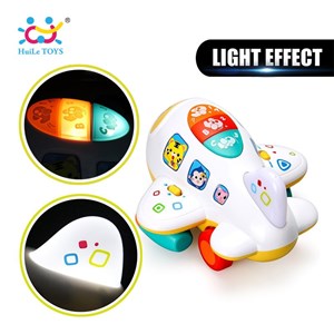 هواپیمای موزیکال هولی تویز مدل 6103 Hola Toys My First Airplane_اسباب بازی نوزادی