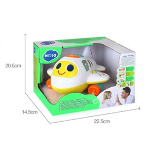 هواپیمای موزیکال هولی تویز مدل 6103 Hola Toys My First Airplane_اسباب بازی نوزادی